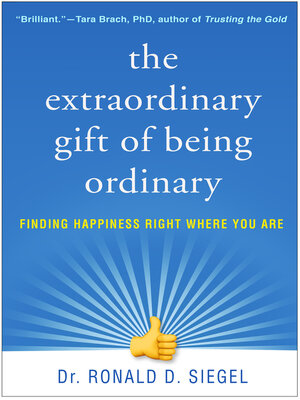 cover image of The Extraordinary Gift of Being Ordinary
